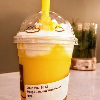 Hui Lau Shan - Mango Coconut with Honey - Desserts Near Me - Bellevue, Washington