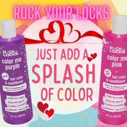 i Spy Boutique Consignment - ROCK YOUR LOCKS with Kids coloring conditioners (available in purple or pink)