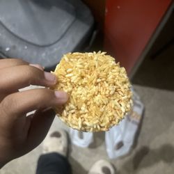 BLOCK OF CEMENT (SORRY, APPARENTLY Seasoned Rice)