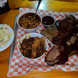 Chicken and Pork Rib Combo Dinner