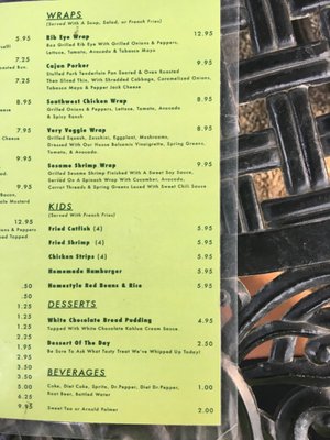 Menu photo 1 Shade Tree Cafe Broussard, LA Menu photo 1 Shade Tree Cafe Broussard, LA