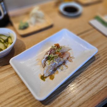 Restaurant Tatsuki - Aji- Spanish Mackerel - Sushi Bars Near Me - Woodland Hills, California Restaurant Tatsuki - Aji- Spanish Mackerel - Sushi Bars Near Me - Woodland Hills, California