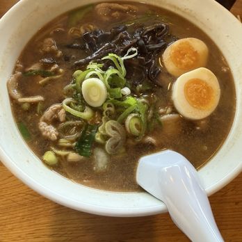Orochon Ramen - Soy sauce #3 with added boiled egg and extra meat - Ramen Near Me - Los Angeles, California Orochon Ramen - Soy sauce #3 with added boiled egg and extra meat - Ramen Near Me - Los Angeles, California