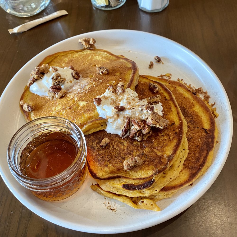 Fine & Fettle - sweet potato pancakes - Tapas/Small Plates Near Me - Charlotte, North Carolina