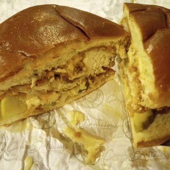 Mary Brown's - Inside the K-Crunch (Korean fried chicken sandwich). $12.06 BOGO on UberEats. - Fast Food Near Me - Rockland, Ontario