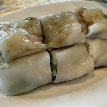 Tin's Teapot Bistro - Rice Noodle Roll with Bitter Melon and Chicken - Dim Sum Near Me - Hayward, California Tin's Teapot Bistro - Rice Noodle Roll with Bitter Melon and Chicken - Dim Sum Near Me - Hayward, California