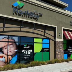 NorthBay Health Urgent Care - American Canyon - Longer view of the side of the building.
