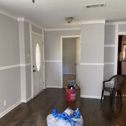 Kevin’s Construction - Painted interior of living room