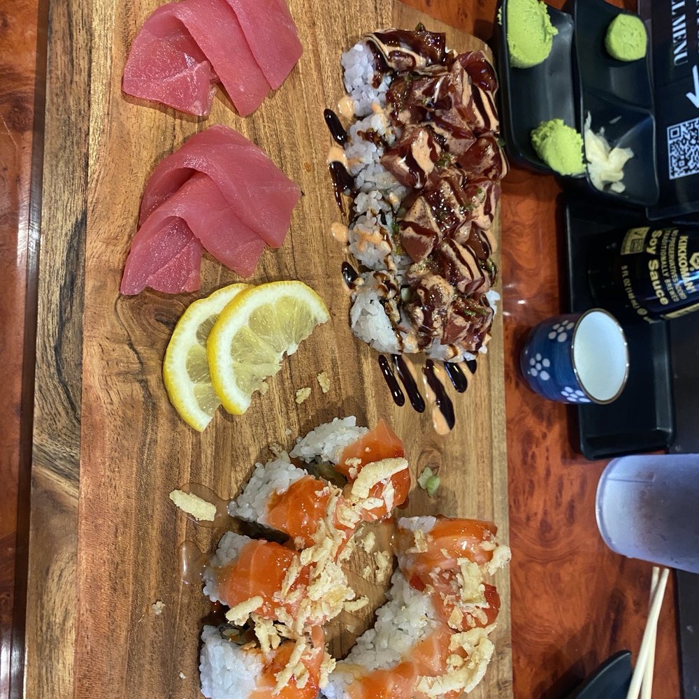 Shogun Sushi - Tuna sashimi, Boise Roll and Sun valley Roll - Sushi Bars Near Me - Boise, Idaho