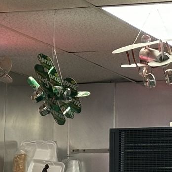 Casey's - Coke can airplanes - Breakfast & Brunch Near Me - Hobbs, New Mexico