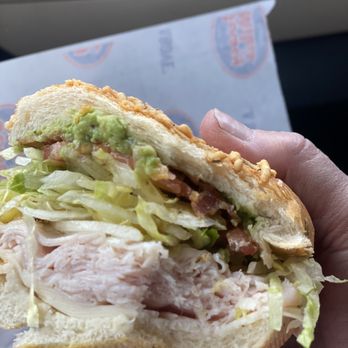 Jersey Mike's Subs - Took a bite out of my California sub - Fast Food Near Me - Sandy, Utah