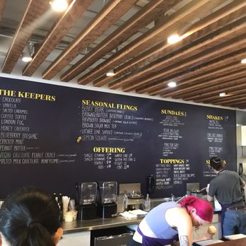 Rain or Shine Ice Cream - Interior counter - Desserts Near Me - Vancouver, British Columbia Rain or Shine Ice Cream - Interior counter - Desserts Near Me - Vancouver, British Columbia
