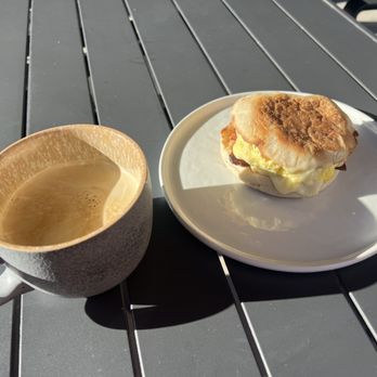 MoJoe's - Breakfast sandwich and honey lavender latte - Coffee & Tea Near Me - Roseville, California MoJoe's - Breakfast sandwich and honey lavender latte - Coffee & Tea Near Me - Roseville, California