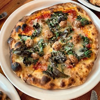 Pizzeria Toro - Spicy lamb sausage pizza - Pizza Near Me - Durham, North Carolina
