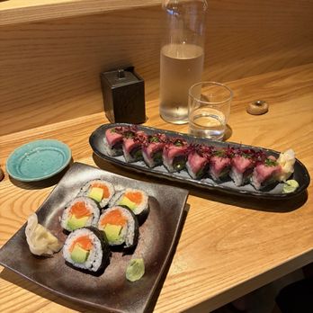 Miyake - Salmon and avocado roll, toro roll - Japanese Near Me - Portland, Maine