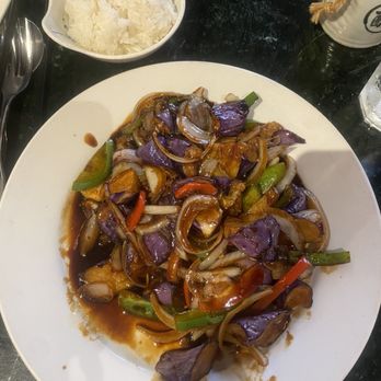 Liquid Ginger - Japanese Eggplant with Garlic-Soy - Asian Fusion Near Me - Gainesville, Florida