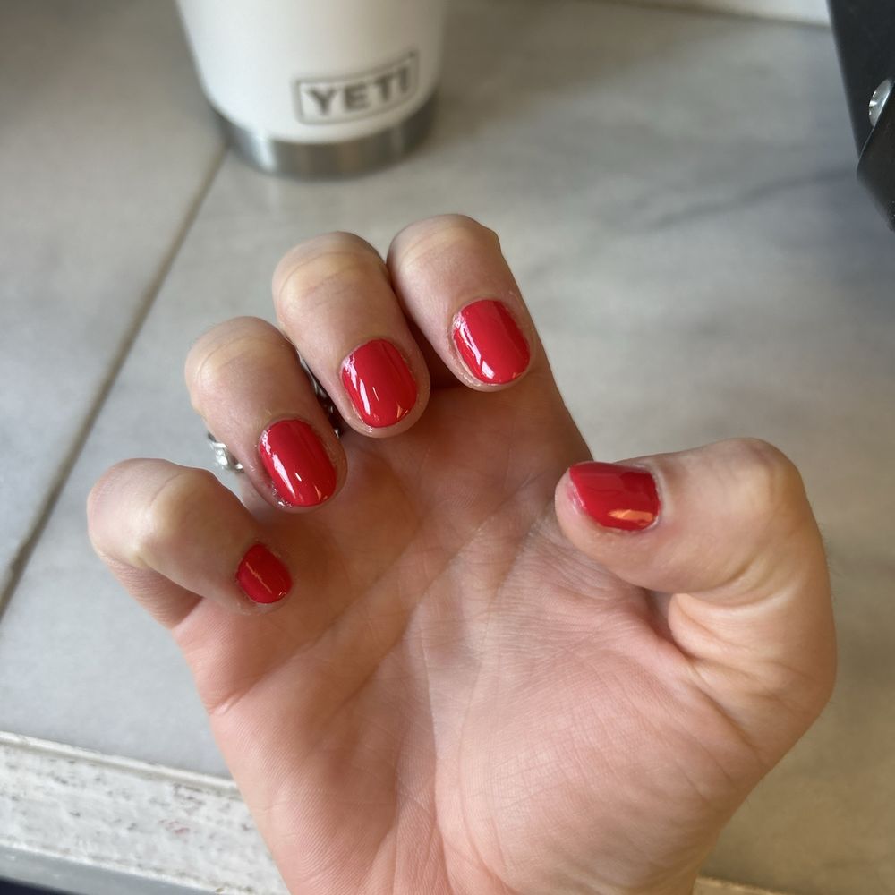 M & T Nail - Mani with OPI polish - Nail Salons Near Me - Newton, Massachusetts M & T Nail - Mani with OPI polish - Nail Salons Near Me - Newton, Massachusetts