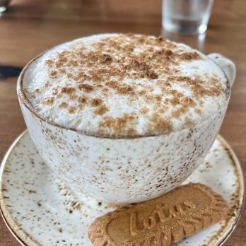 Fairview Farmers - If you love pumpkin spice then you have to get this cappuccino! So yummy and the biscuit was a great addition :) - Breakfast & Brunch Near Me - Fairview, Texas Fairview Farmers - If you love pumpkin spice then you have to get this cappuccino! So yummy and the biscuit was a great addition :) - Breakfast & Brunch Near Me - Fairview, Texas