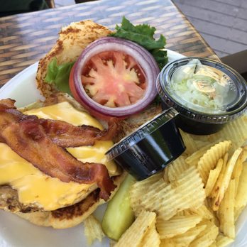 The Wharfside Patio Bar - Chicken club sandwich - Bars Near Me - Point Pleasant Beach, New Jersey