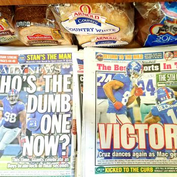 Buck & More Delicatessen - Honey.. DON'T forget BREAD, milk and YES.. Giants Victory NEWSPAPERS - Delis Near Me - Mineola, New York Buck & More Delicatessen - Honey.. DON'T forget BREAD, milk and YES.. Giants Victory NEWSPAPERS - Delis Near Me - Mineola, New York