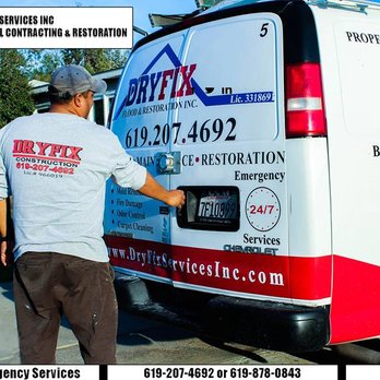 Dryfix Services - Damage Restoration Near Me - Chula Vista, California