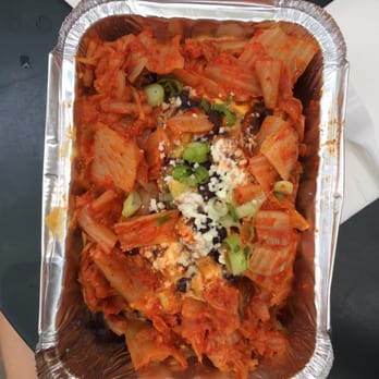 Kimchi Taco - Kimchi fries - Korean Near Me Kimchi Taco - Kimchi fries - Korean Near Me