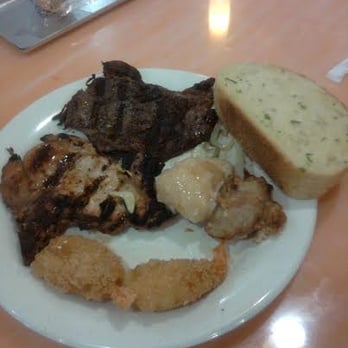 Japan Hibachi Grill Buffet - Steak, pork chop, shrimp, and garlic bread - Chinese Near Me - Burbank, Illinois