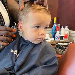 True Barbers - Making my little man even more handsome!