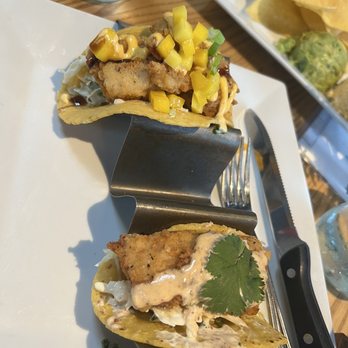 Rumba - Shrimp & Fish Taco ($5) - Caribbean Near Me - Hampton Bays, New York Rumba - Shrimp & Fish Taco ($5) - Caribbean Near Me - Hampton Bays, New York