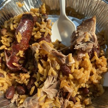 Tropical Grill & Restaurant - a bowl of rice with meat and beans - Caribbean Near Me - New York, New York Tropical Grill & Restaurant - a bowl of rice with meat and beans - Caribbean Near Me - New York, New York