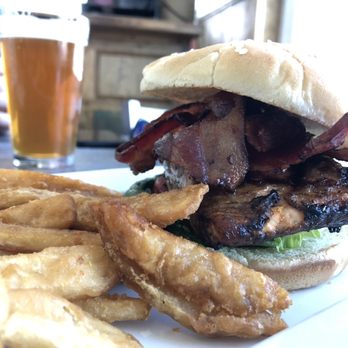 The Broken Oar - Salmon BLT with fries - American Near Me - Glen Burnie, Maryland The Broken Oar - Salmon BLT with fries - American Near Me - Glen Burnie, Maryland