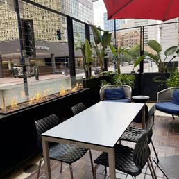 Outside patio