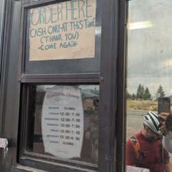 Papa Baird's Smokehouse - Hours of operation - and CASH only!