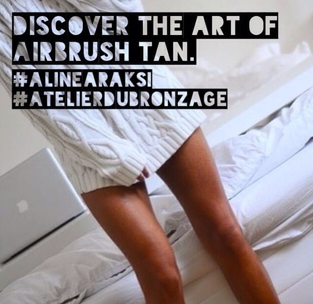 Aline Araksi Atelier du Bronzage Logo