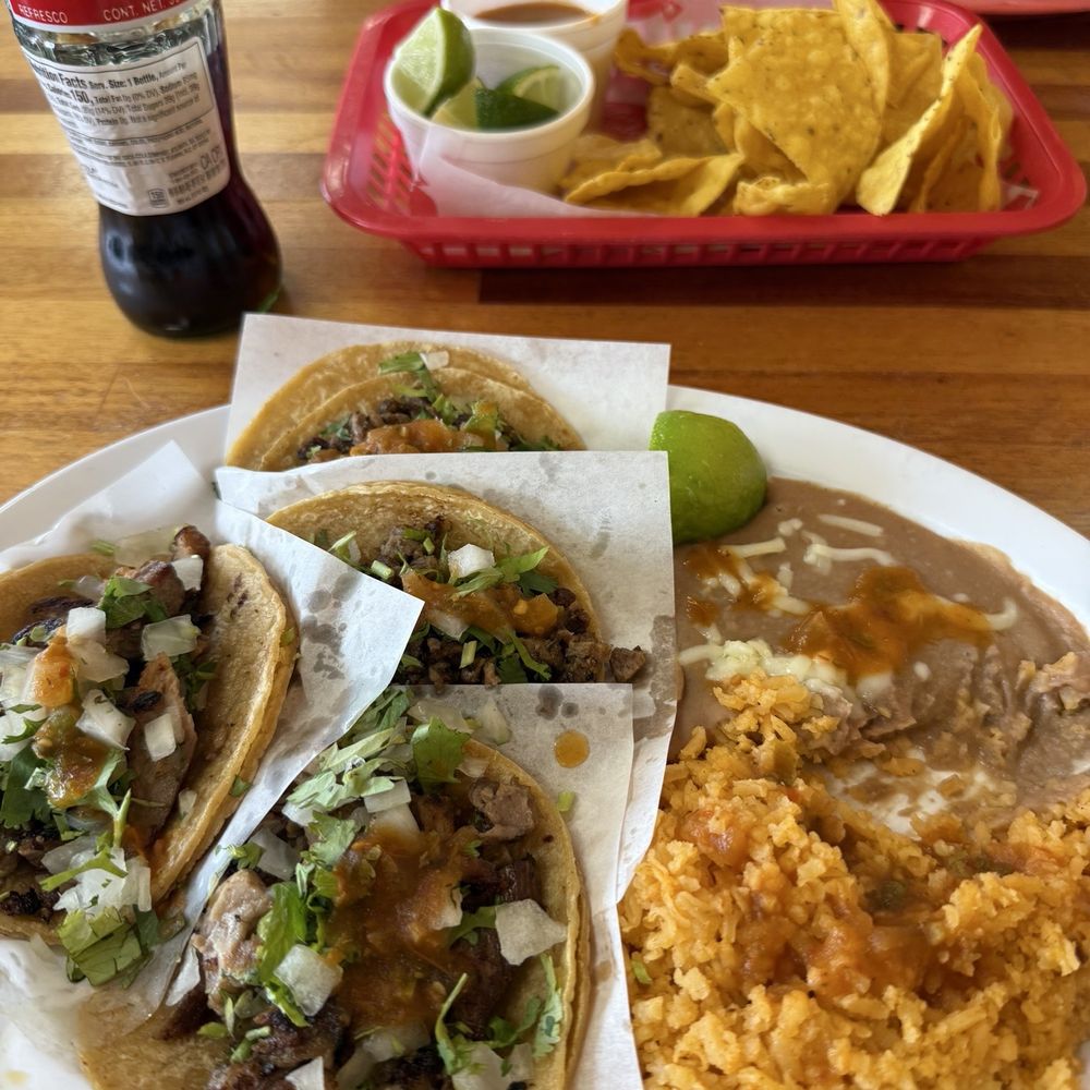 Steak Taco Shrimp Taco