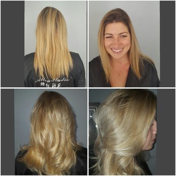 Glenn Gustafik - From brassy gold to a cool silver balayage - Hair Stylists Near Me - San Francisco, California Glenn Gustafik - From brassy gold to a cool silver balayage - Hair Stylists Near Me - San Francisco, California