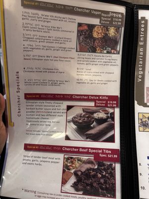 Chercher Ethiopian Restaurant and Bar by null