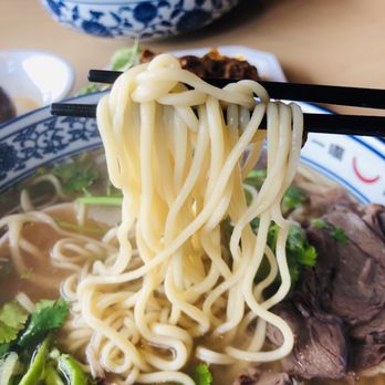 Nuodle - Hand Pulled Beef Noodle Soup - Normal Thickness - Chinese Near Me - Bellevue, Washington