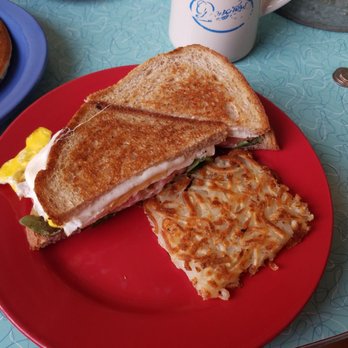 Donckers - Siren sandwich - egg, mozzarella, tomato, and hash browns on whole wheat bread. - Candy Stores Near Me - Marquette, Michigan Donckers - Siren sandwich - egg, mozzarella, tomato, and hash browns on whole wheat bread. - Candy Stores Near Me - Marquette, Michigan