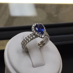 Gold Time - White gold ring, Tanzanite