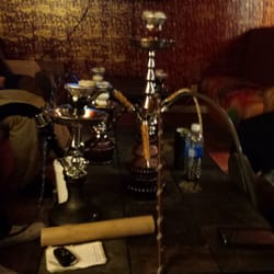 Cigars & Hookah - Smoking hookah