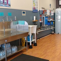 Water Tree Boerne - This shows our filtration system and stainless steel "fill sink".