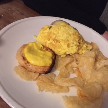 The Marshal - breakfast sandwich with a side of chips - Breakfast & Brunch Near Me - New York, New York The Marshal - breakfast sandwich with a side of chips - Breakfast & Brunch Near Me - New York, New York