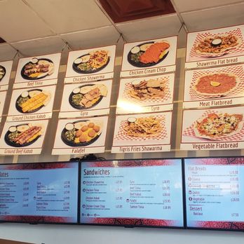 Tigris Mediterranean Grille - Menu as of 06/24/26 - Mediterranean Near Me - San Diego, California