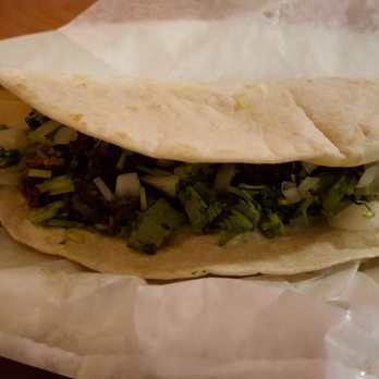 Camino Real Restaurant - Barbacoa taco with onions and cilantro - Mexican Near Me - Austin, Texas