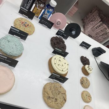 Crumbl - Leesburg - Display on counter - Bakeries Near Me - Leesburg, Virginia
