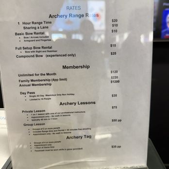 Shooting Zone - Archery Near Me - Hackensack, New Jersey Shooting Zone - Archery Near Me - Hackensack, New Jersey