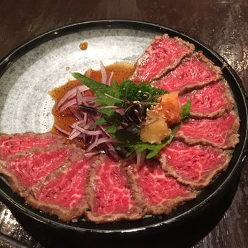 Kiraku - Beef tataki.. half full plate?????? - Tapas/Small Plates Near Me - Berkeley, California Kiraku - Beef tataki.. half full plate?????? - Tapas/Small Plates Near Me - Berkeley, California