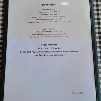 Snack Shack - the menu for the restaurant - Diners Near Me - Eugene, Oregon