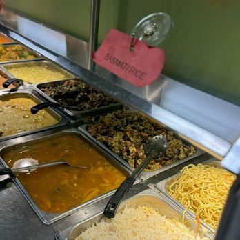 Himalayan Taj - Basmati Rice, Vegetable Turmeric Soup, Vegetable Pakora, and Veggie Noodles - Indian Near Me - Houston, Texas